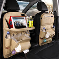 PU leather car seat back organizer – image 5