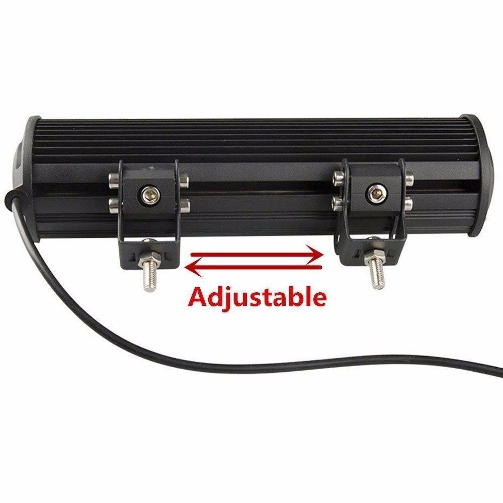 72W Double-Row LED Light Bar – IP67 Off-Road Spot/Flood – image 9