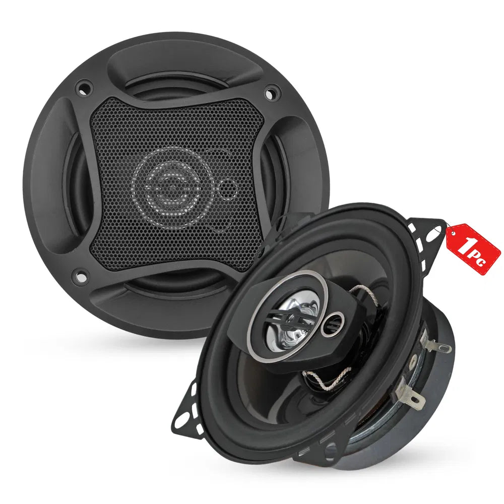Pair of 5 Core 4 inch coaxial speakers without grilles