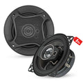 Pair of 5 Core 4 inch coaxial speakers without grilles