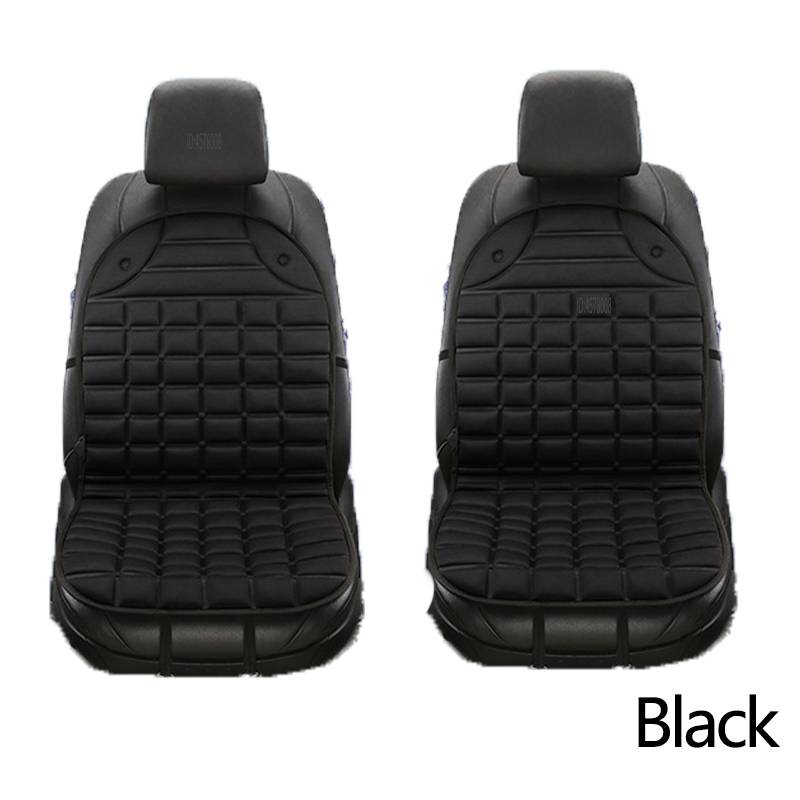 Quilted 12V heated car seat cushion – photo 3