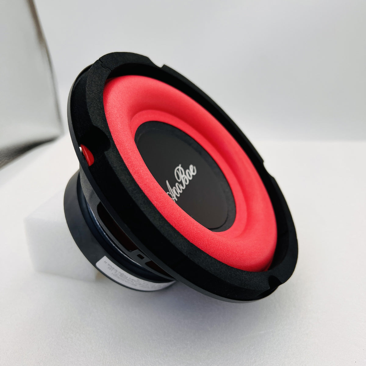 6.5 inch car speaker with red paper cone