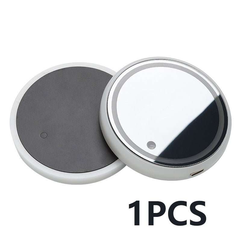 LED car cup holder coaster lights – image 5