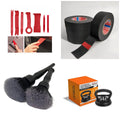Interior DIY Repair Kit: trim removal tools, harness tape, detailing brush and dent puller
